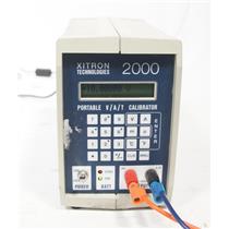 XiTron Technologies 2000 Portable V/A/T DC Calibrator Temperature Source