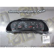 2003 2004 FORD F350 F250 XL 6.0 DIESEL ZF6 4X4 CREWCAB GAUGE CLUSTER ( KMH )