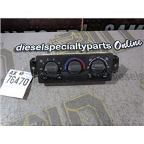 2001 - 2002 CHEVROLET 2500HD 6.6 DIESEL AUTO 4X4 OEM HEATER MODULE HVAC CONTROLS