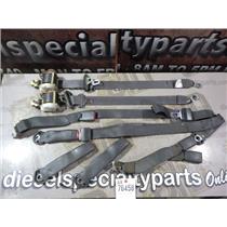 2001 2002 CHEVROLET 2500 3500 6.6 DIESEL AUTO 4X4 SEAT BELTS REAR ONLY CHARCOAL