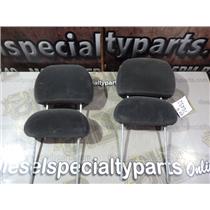 2001 2002 CHEVROLET 2500 3500 6.6 DIESEL AUTO 4X4 CLOTH HEAD RESTS (4) CHARCOAL