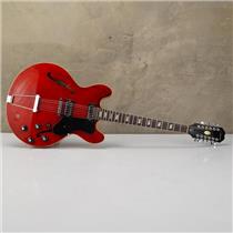 1967 Epiphone Riviera E360TD-C12 Cherry Red 12-String Electric Guitar #56814