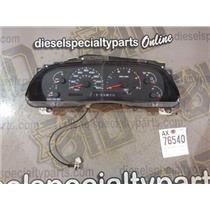 2001 2002 FORD F350 XLT 7.3 DIESEL AUTO 4X4 CREWCAB GAUGE INSTRUMENT CLUSTER KMH