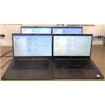 Lot 4 Dell Latitude 7400 i5-8th Gen 14"  FHD 8gb RAM 256gb SSD AS-IS READ