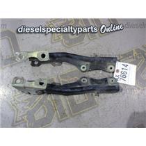 2000 2001 2002 FORD F350 XLT 7.3 DIESEL ZF6 4X4 CREWCAB HOOD HINGES - BLACK OEM