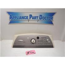 Whirlpool Washer W10070050 8565349 Control Panel Assy Used