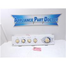 GE Dryer 175D2307-P057 175D3579G001 Backsplash w/ Timer Used