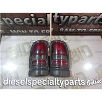 1998.5 1999 DODGE RAM 2500 5.9 DIESEL AUTO 4X4 OEM TAIL LIGHTS (SET) PAIR