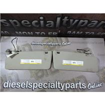 2014 2015 DODGE 1500 LARAMIE 5.7 HEMI AUTO 4X4 QUAD CAB SUN VISORS GRAY SET
