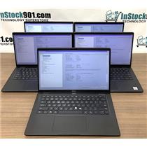 Lot 5 Dell Latitude 7410 i7-10610U 1.80GHz 32gb RAM 512gb SSD 14" FHD