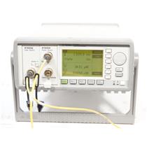 Agilent 8163A Lightwave Multimeter w 81635A Power Sensor & 81654A Laser Source