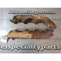 1995 1996 1997 FORD F350 F250 7.3 DIESEL ENGINE EXHAUST MANIFOLDS (PAIR) SET