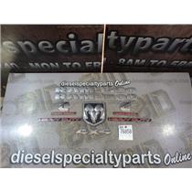 2014 2015 DODGE RAM 3500 ST 6.7 DIESEL AUTO 4X4 EMBLEMS - CUMMINS - SET OEM