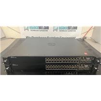 Lot 2 Dell Powerconnect N3024 24+6 Port Rackmount Ethernet Switch RESET + RCKEAR
