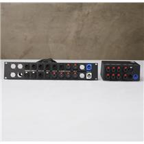 XTS 1/4" MIDI Instrument Box & 2RU I/O XLR Rack DI Panel Mogami Cable #55946