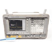 HP Agilent E4407B 9kHz - 26.5GHz Spectrum Analyzer Options AYZ 1DR B72 1D5