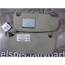 2003 2004 DODGE 3500 LARAMIE 5.9 24V DIESEL NV5600 4X4 SUNVISORS TAN - SET OF 2