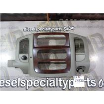2003 2004 DODGE 3500 LARAMIE 5.9 24V DIESEL NV5600 4X4 CENTRE DASH WOODGRAIN OEM