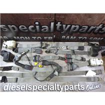 2003 2004 FORD F250 F350 XLT 5.4 TRITON ZF6 4X4 EXTENDED SEAT BELTS (GRAY) SET