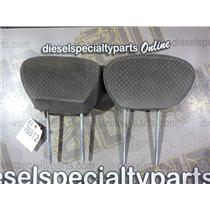 2003 2004 FORD F250 F350 XLT 5.4 ZF6 4X4 EXTENDED CAB HEAD RESTS (GRAY) CLOTH