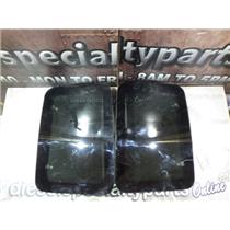 2003 2004 FORD F250 XLT 5.4 ZF6 4X4 TINTED REAR EXT CAB SIDE WINDOW GLASS (2)