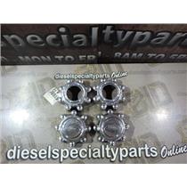2003 2004 FORD F250 XLT 5.4 ZF6 4X4 CHROME HUB CAPS ( 4 ) 8/10 - PLASTIC SET OEM