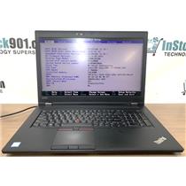 Lenovo ThinkPad P72 i7-8750H 2.2GHz 24gb RAM 256gb SSD 17.3" FHD No OS READ