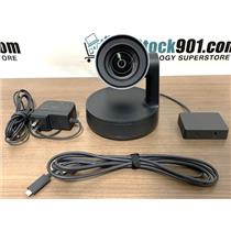 Logitech Rally V-R0010 Conference Camera 860-000551 w Splitter AC Adapter