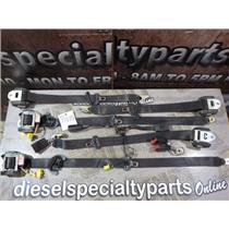 2006 2007 VOLKSWAGEN JETTA 1.9 DIESEL AUTO SEDAN OEM SEAT BELTS (SET) BLACK