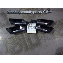 2006 2007 VOLKSWAGEN JETTA 1.9 DIESEL AUTO SEDAN INTERIOR DOOR HANDLES (SET) 4