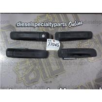 2014 2015 DODGE RAM 3500 ST 6.7 DIESEL G56 4X4 EXTERIOR DOOR HANDLES ( 4 ) BLACK