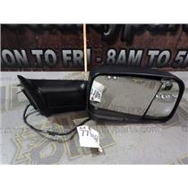 2014 2015 DODGE RAM 3500 ST 6.7 DIESEL G56 4X4 PASSENGER SIDE TOW MIRROR OEM