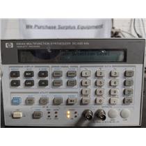 Hewlett Packard 8904A Multifunction Synthesizer DC-600 kHz