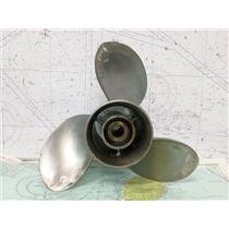 Boaters' Resale Shop of TX 2508 0201.34 SS 3 BLADE 14RH17 PROP w 15 SPLINES
