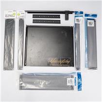 Middle Atlantic SSL 1U Sliding Rack Shelf w/ VT3 VT2 VT21 Vent Panels #55951