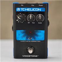 TC HELICON VoiceTone C1 Hardtune & Correction Auto-tune Effect Pedal #55734