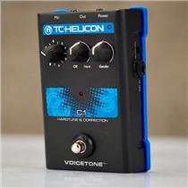 TC HELICON VoiceTone C1 Hardtune & Correction Auto-tune Effect Pedal #55733