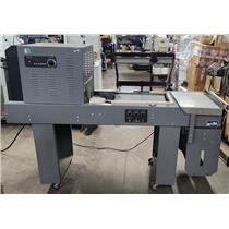 Clamco 120 Combo Shrink Wrap System w/ Power Take Away and Magnetic Pull Down