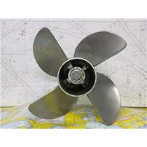 Boaters' Resale Shop of TX 2508 0201.09 MERCURY 4 BLADE PROP 48-857031-23 ONLY