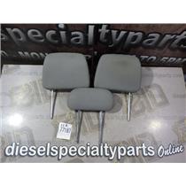 2008 2009 DODGE 2500 3500 6.7 DIESEL AUTO 4X4 CREWCAB FRONT SEAT HEADRESTS -GRAY