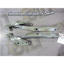 2008 2009 DODGE 2500 3500 6.7 DIESEL AUTO 4X4 OEM HOOD HINGES (SILVER) SET