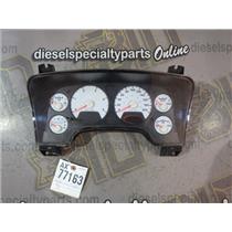 2008 2009 DODGE 3500 6.7 DIESEL AUTO 4X4 INSTRUMENT GAUGE CLUSTER KMH - TESTED