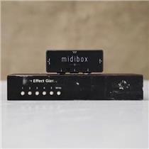 RJM MEG Mini Effect Gizmo w/ Chase Bliss MIDI Thru Box #55760