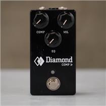 Diamond Comp Jr Black Compact Optical Compressor Guitar Effects Pedal #55723