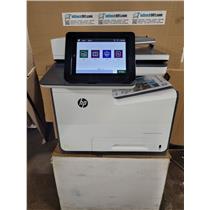 HP PAGEWIDE ENTERPRISE COLOR MFP 586F PRINTER EXPERTLY SERVICED INKS INSTALLED