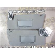 2013 2014 FORD F150 XLT 3.5 ECO BOOST AUTO 4X4 CREWCAB SUN VISORS ( GRAY ) OEM