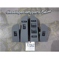 2013 2014 FORD F150 XLT 3.5 ECO BOOST AUTO 4X4 CREWCAB WINDOW SWITCHES GRAY - 4