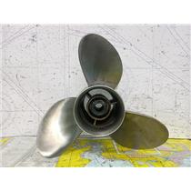 Boaters' Resale Shop of TX 2508 0201.37 YAMAHA 3 BLADE 15RH21 PROP w 15 SPLINES