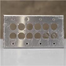 6 Switchcraft XLR Studio Wall Plates 4-gang plate & 6-gang #55656