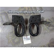 2011 2012 FORD F350 XLT 6.7 DIESEL AUTO 4X4 OEM FRONT FRAME MOUNT TOW HOOKS